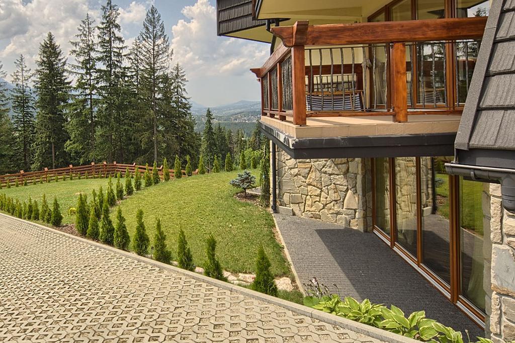 Oliwkowy, Apartament Widokowy Z Duzym Tarasem Zakopane Oda fotoğraf