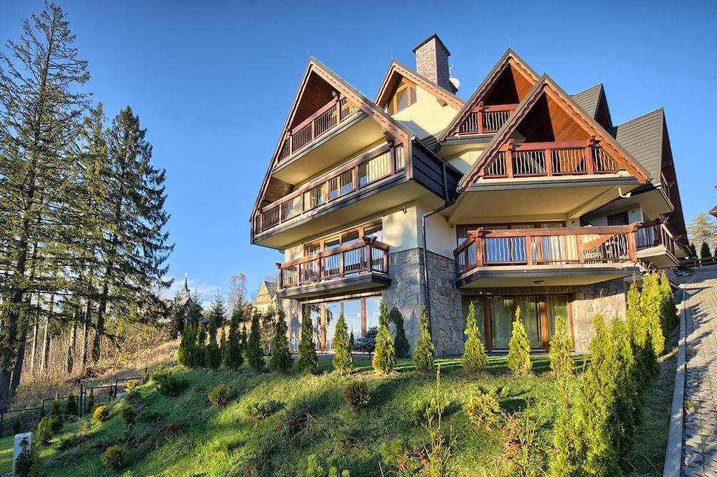 Oliwkowy, Apartament Widokowy Z Duzym Tarasem Zakopane Oda fotoğraf